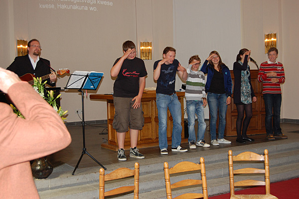 Jugendgottesdienst in der Mennonitengemeinde Krefeld